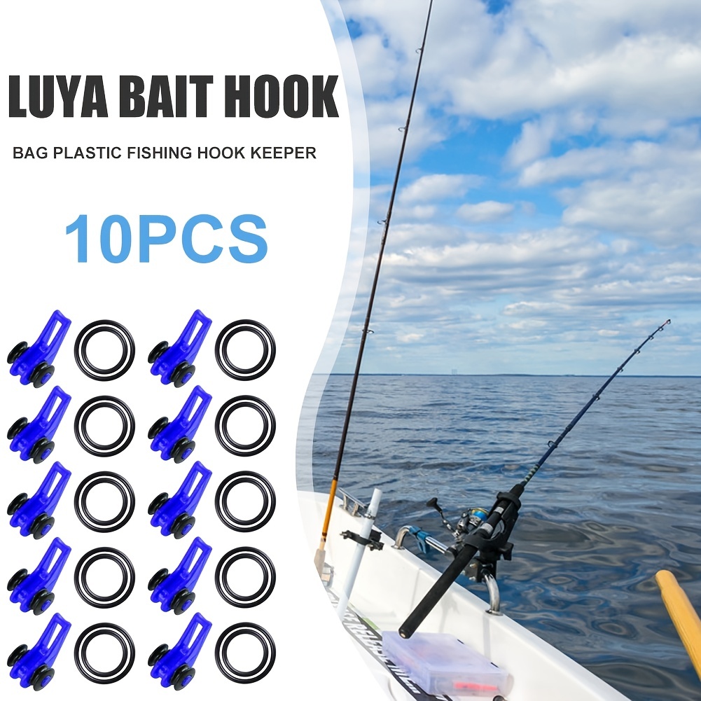 Secure Fishing Gear Hook Keeper Prevent Lost Bait Lures - Temu Canada