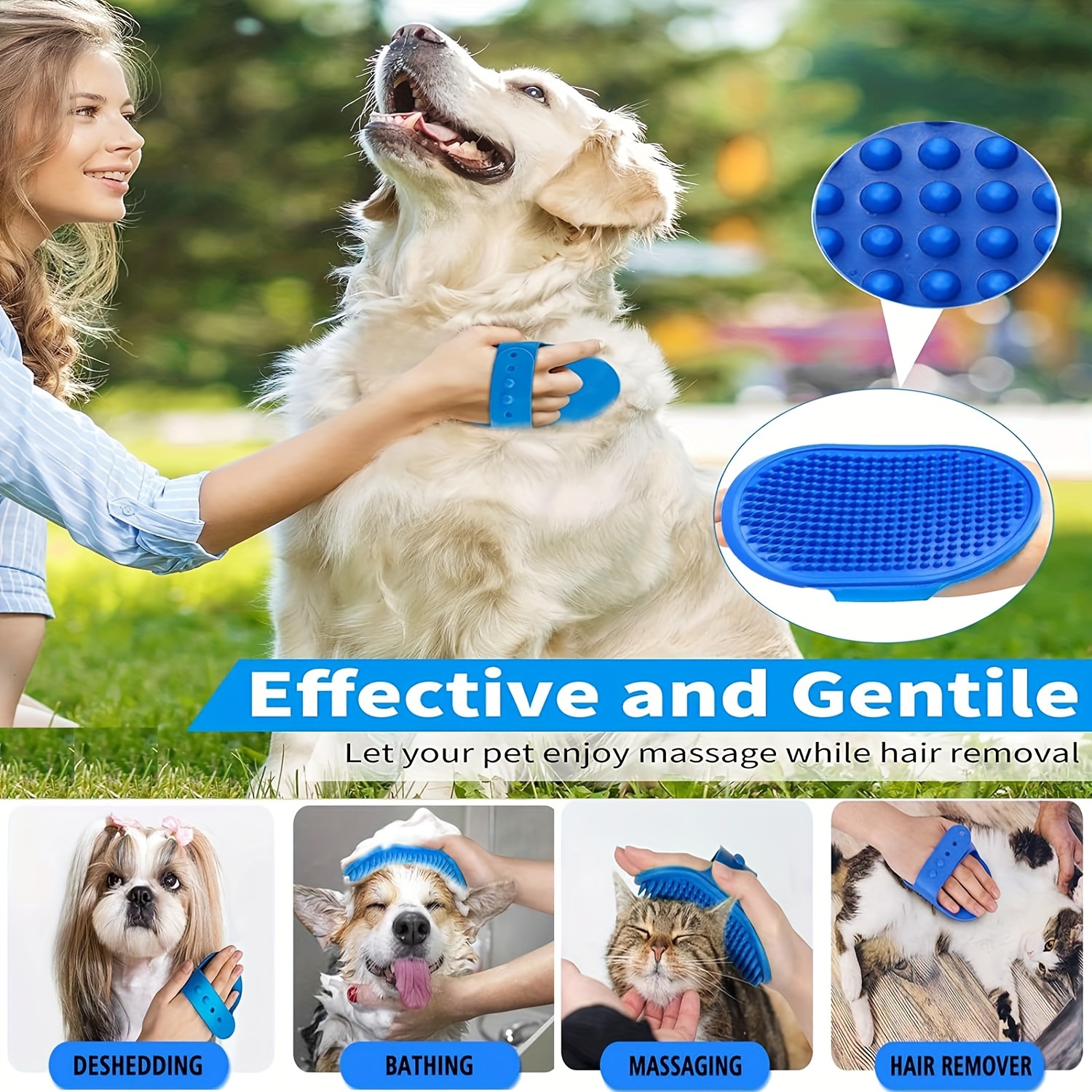Lick Mat for Dogs, Dog Slow Feeders for Cage, Dog Training Toy/Tools,Reduce  Anxiety in Large/Medium/Small Dog Cages,Pet Supplies 