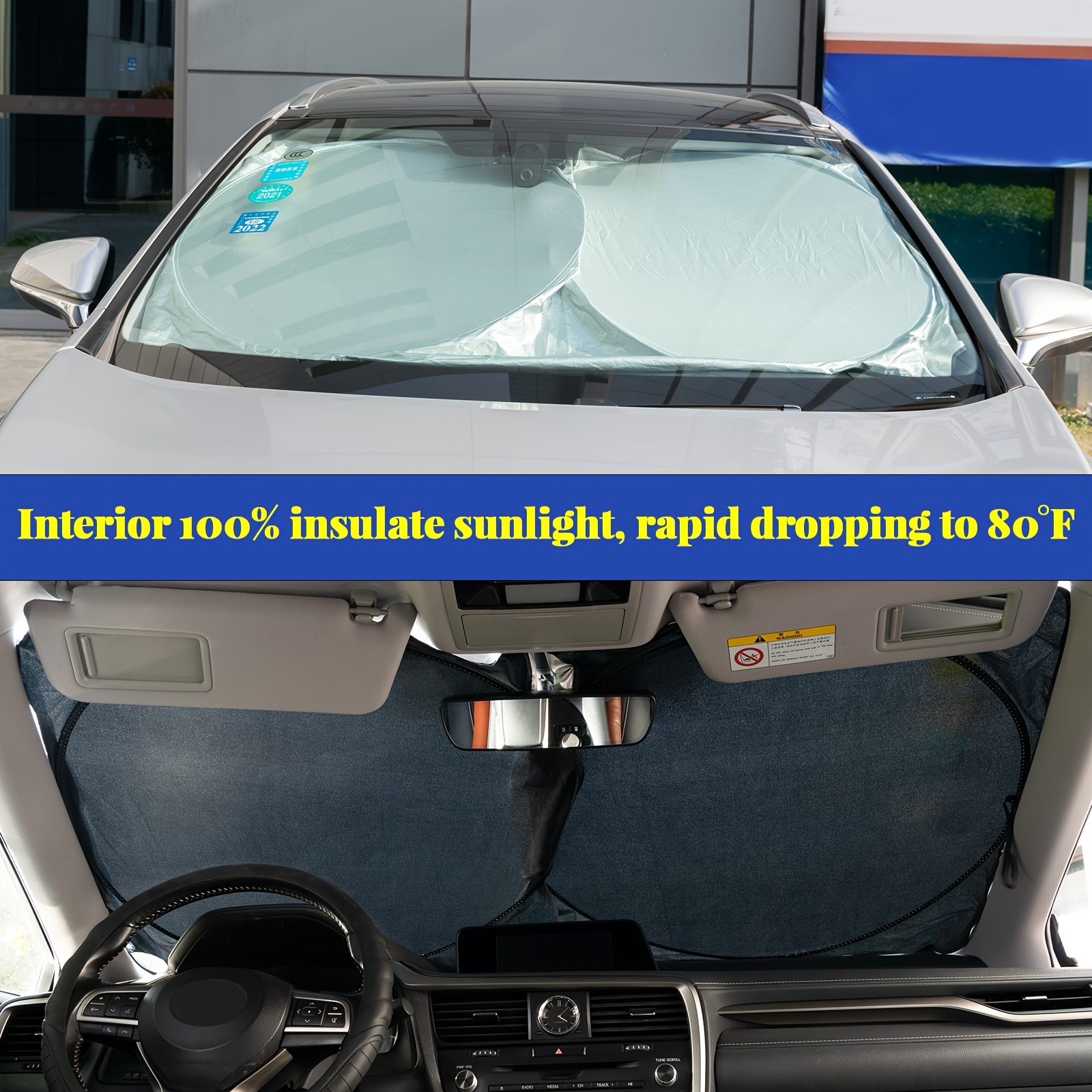  wuwenjun PVC Material parabrisas delantero pegatinas  reflectantes auto umbral protector calcomanías coche tuning Accesorios para  Suzuki S-Cross : Hogar y Cocina