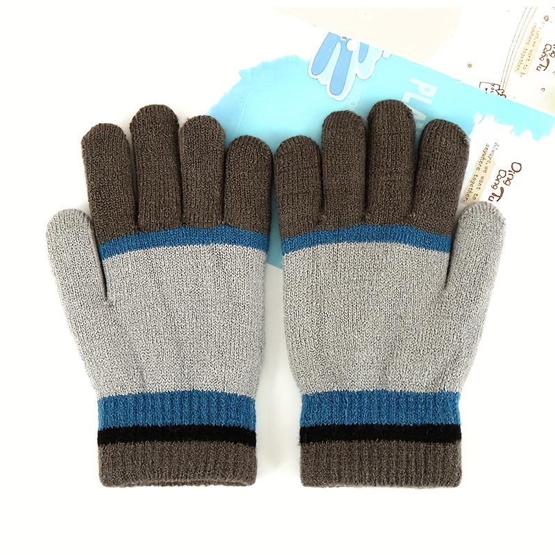 Paire de gants en laine gris 3-5 ans - 3 ans