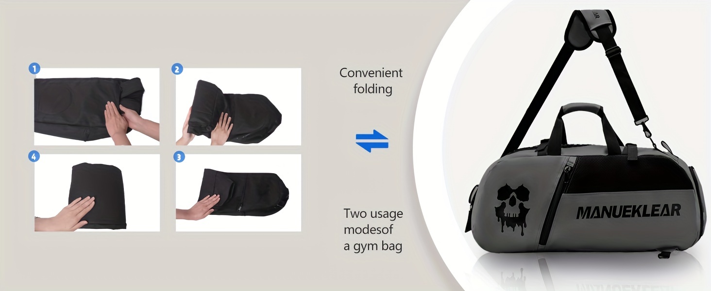 Large Capacity Gym Bag for Women And Men, Travel Handbag with Shoe Compartment, Sports Tote Bag, Sports and fitness bag, outdoor sports bag