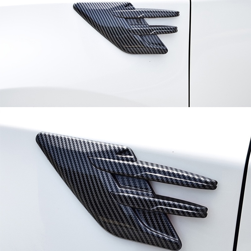 Universal Car Air Flow Chrome Fender Side Vent Decor Sticker - Temu