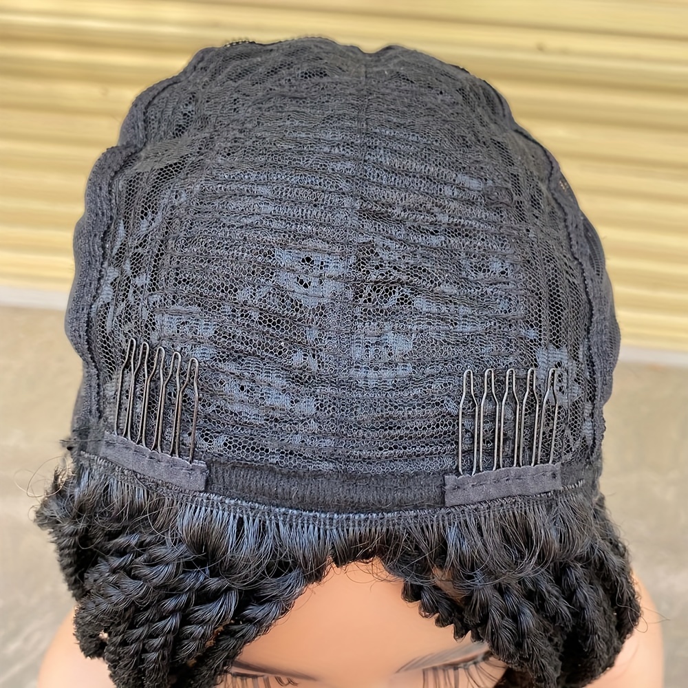 Gorgeous Afro Kinky Crochet Hair Wig Pre stretched Twist - Temu