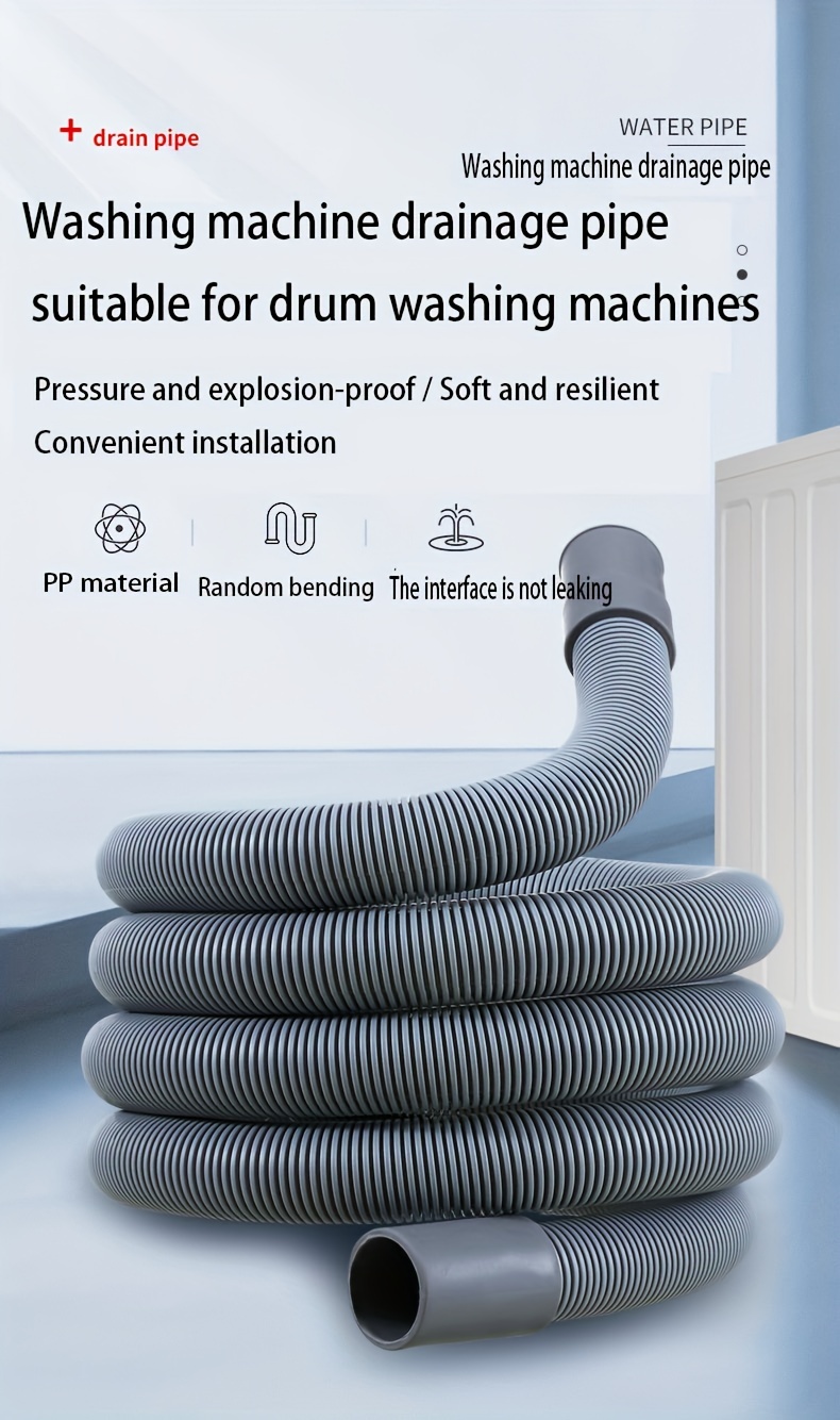 1pc Fully Automatic Drum Washing Machine Drainage Pipe Upper Drainage