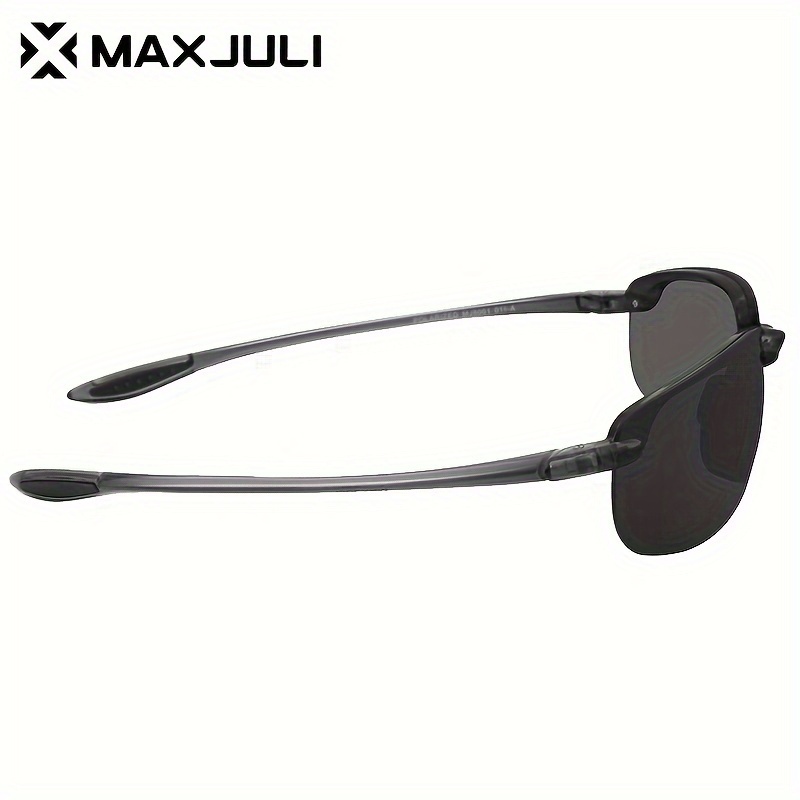 Maxjuli Sports Polarized Sunglasses Men Women Tr90 Rimless - Temu
