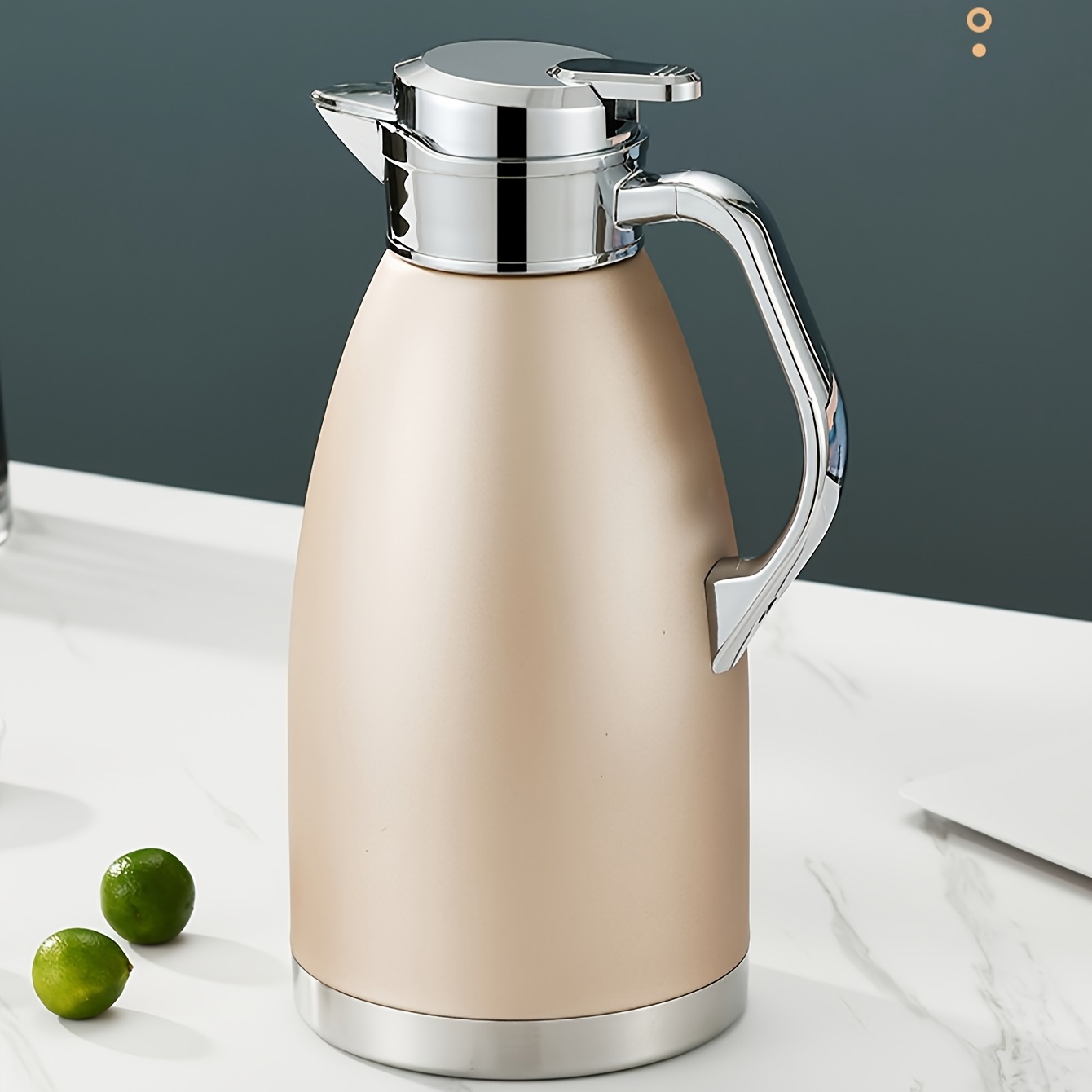 Stainless Steel Hot Water Bottle Large Water Jug Insulated Water Kettle  Kitchen Water Kettle 