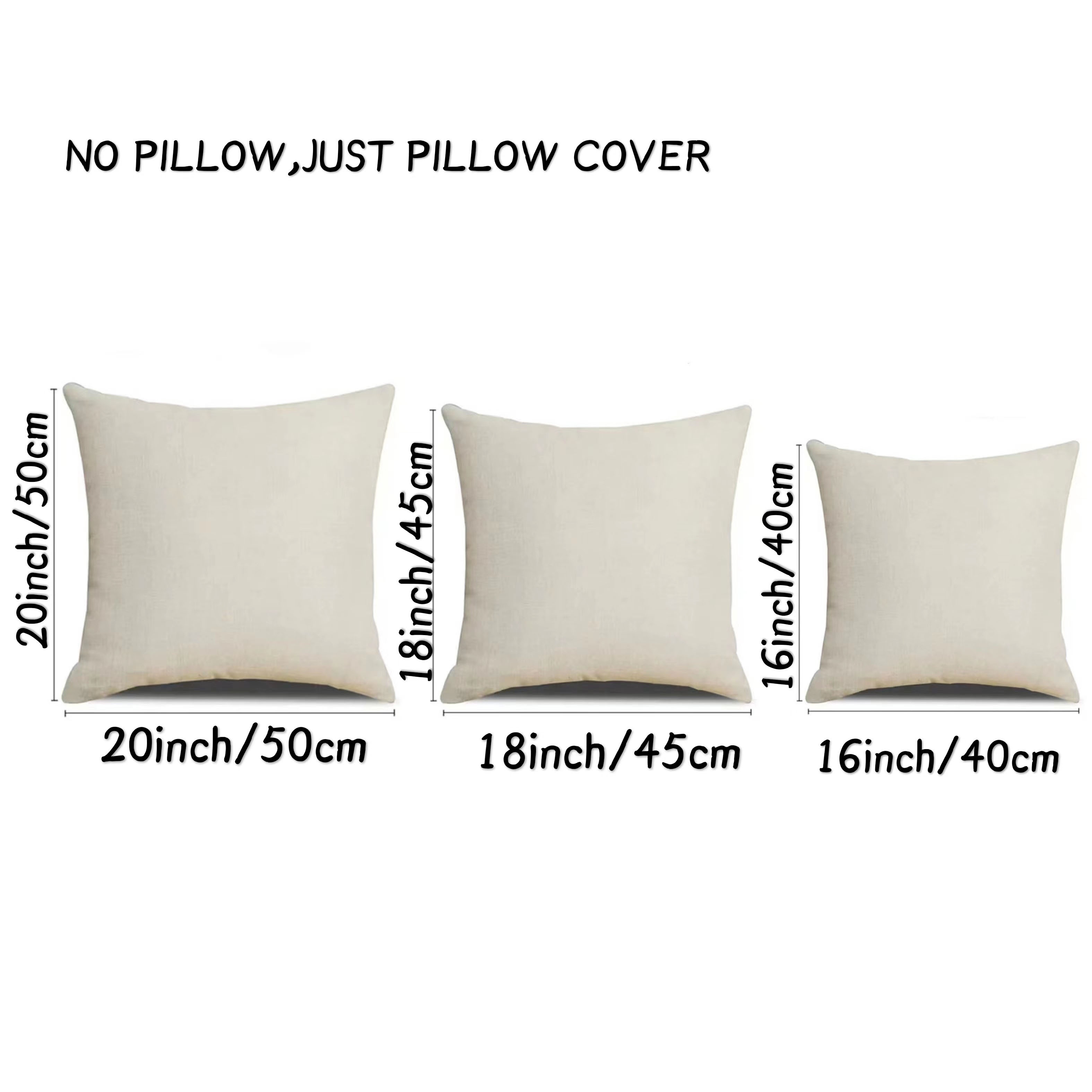 White Pillow Cover 20x20, Modern Farmhouse Throw Pillow Covers 18x18,  Farmhouse Pillow Covers White Pillows, White Textured Pillow 