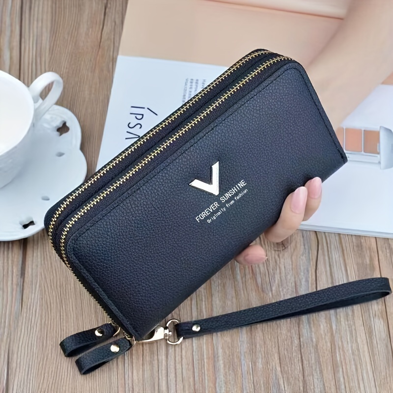 Multi-coloured VERA PELLE double sided card holder: zip purse + photo  holder