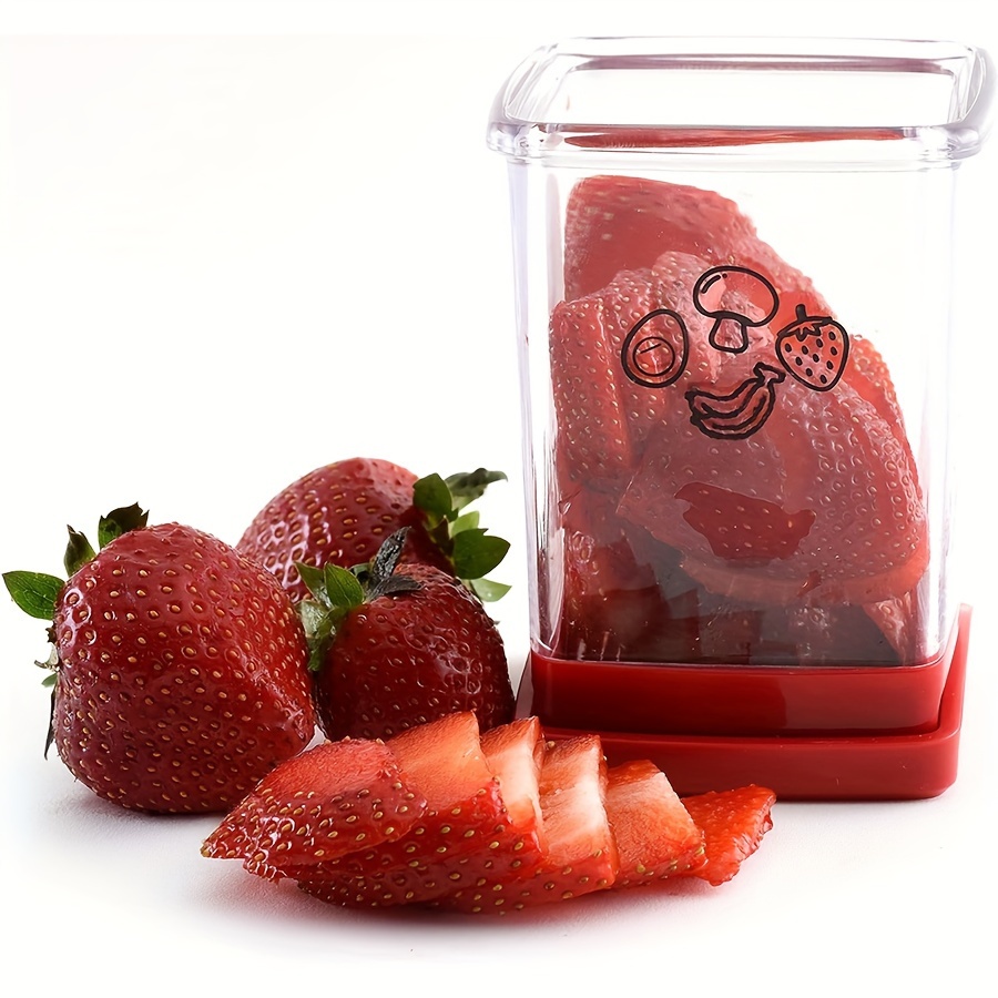 Cup Slicer for Strawberries Banana Slicer Kitchen Gadget Cup