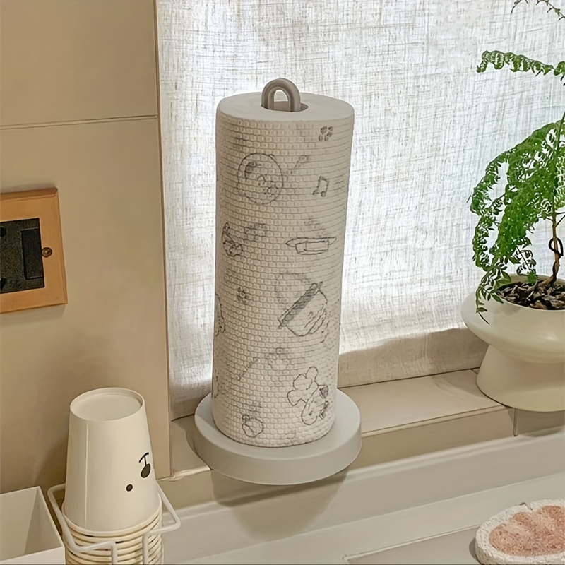 Kitchen Upright Plastic Paper Towel Holder