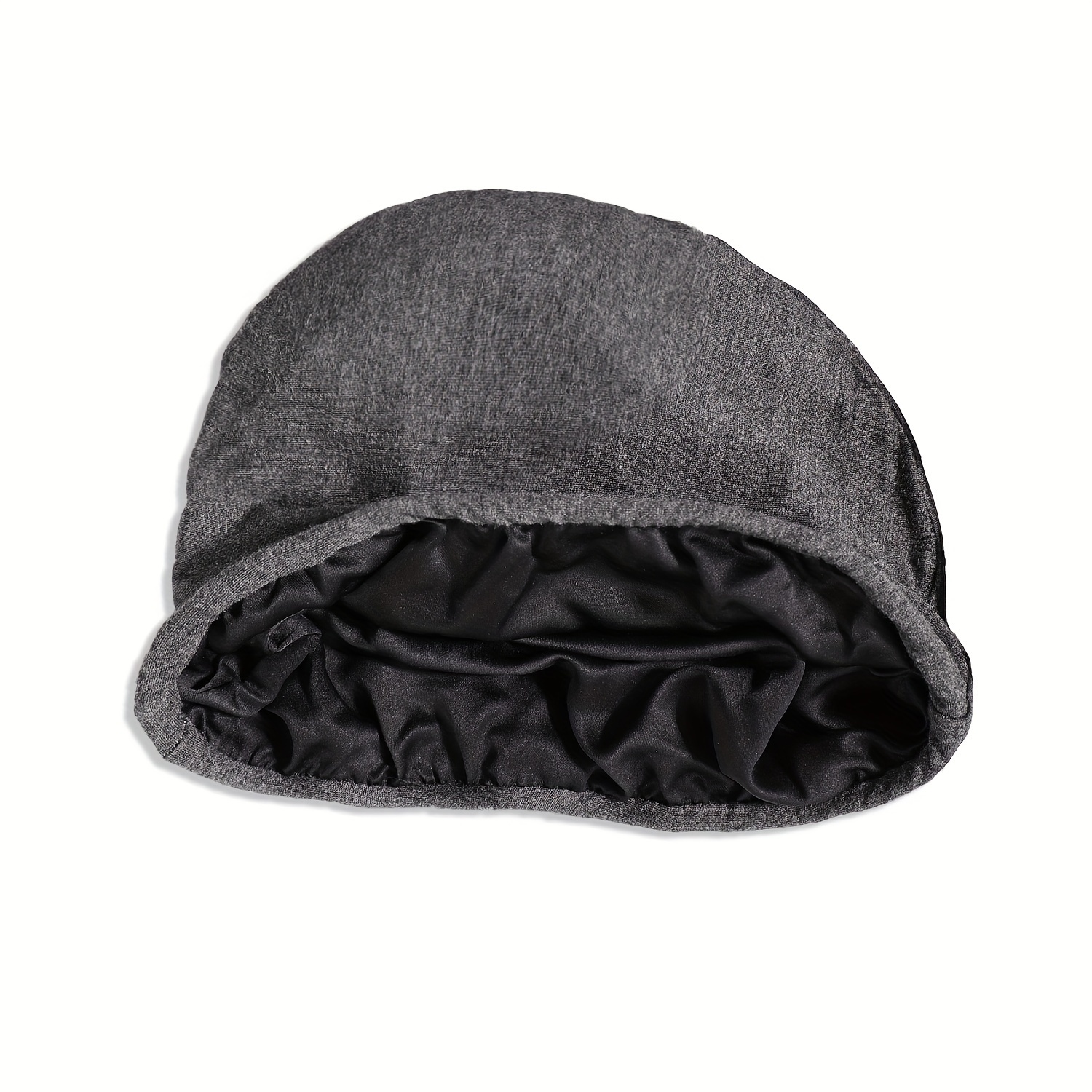 قطعة واحدة من قبعة عمامة كاجوال مزدوجة الطبقات للرجال قابلة للتنفس ومتعددة الاستخدامات، قبعة صغيرة للرجال