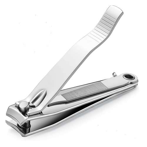Professional Stainless Steel Nail Clippers for Men and Women - Easy to Use and Durable Manicure and Pedicure Tool for Perfect Nail Care