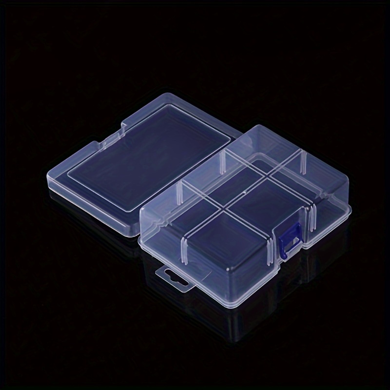 Cajas De Almacenamiento De Plástico Transparente Medianas De 2 Uds Para  Joyería, Accesorios De Hardware, Artículos Pequeños, Manualidades DIY,  Cosméti