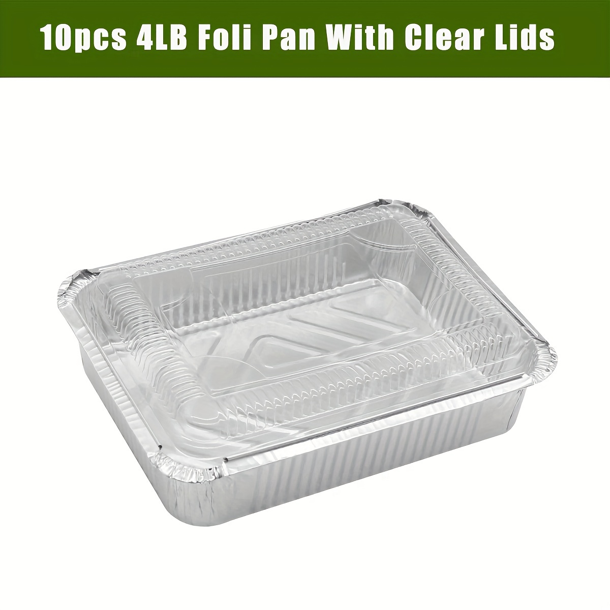 Heavy Duty Aluminum Foil Oblong Cake Pan 13