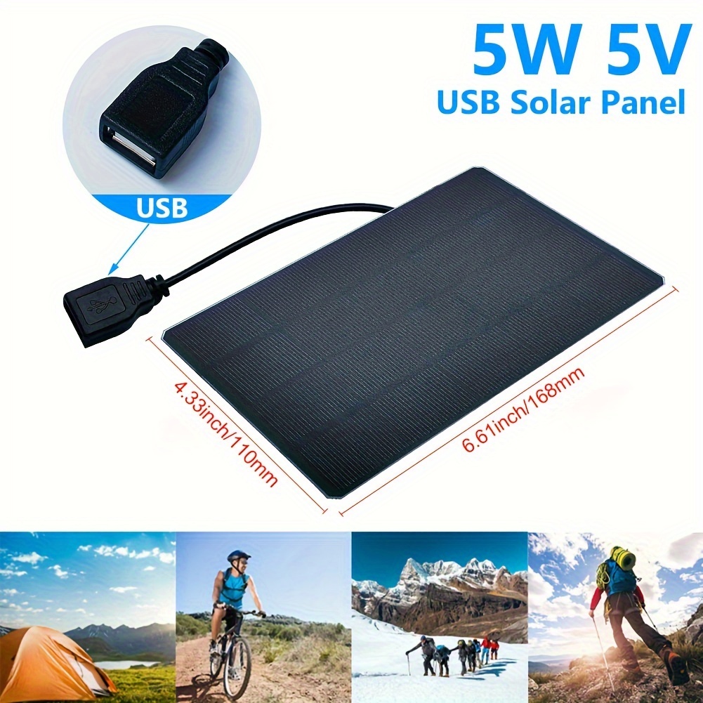Mini Panel Solar 5V 53x30mm