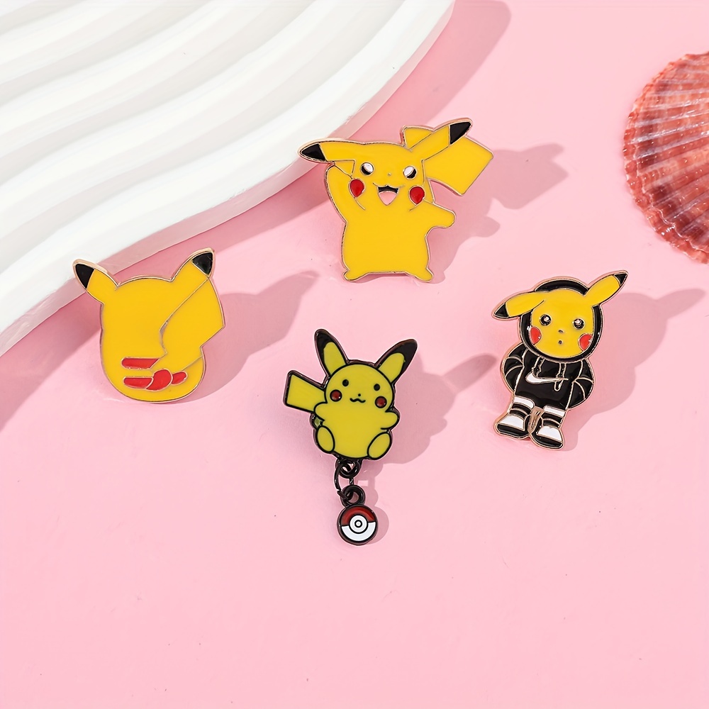 Takara Tomy Pikachu Brooch Fashion Poke Ball Enamel - Temu Canada