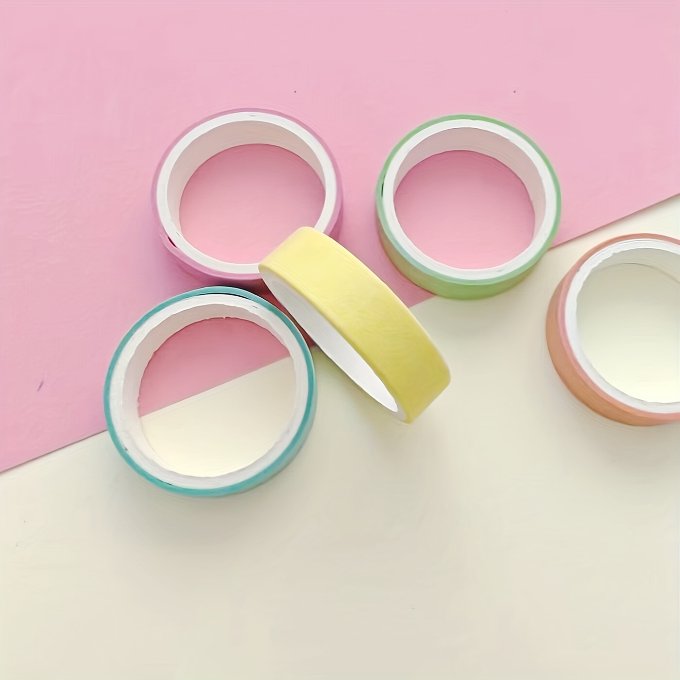 Kawaii Washi Tape Sweet Starburst Cake Masking Tape Cute - Temu