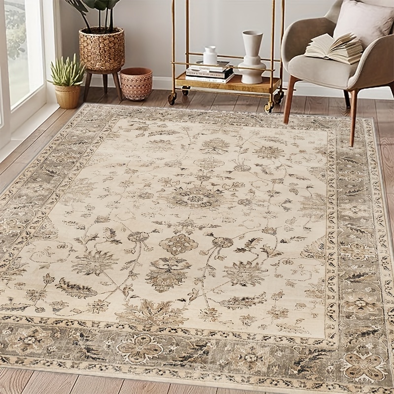 Modern Living Room Washable Area Rug Waterproof, Stain Resistant, Anti  Slip, Lightweight, And Non Shedding Dining Room Carpet, Suitable For  Bedrooms, Living Rooms, Kitchens, Apartments, Anti Smudging, Non Shedding  Carpet Mat 