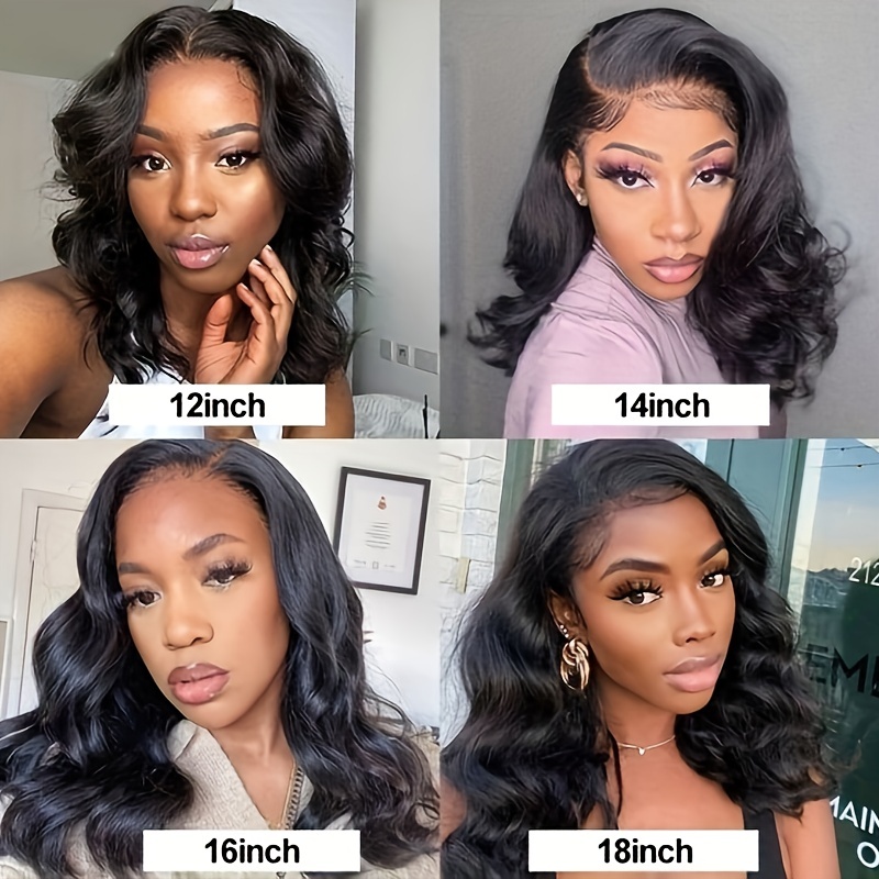Body Wave Brazilian Human Hair Lace Front Wigs Pre Plucked – Sheer