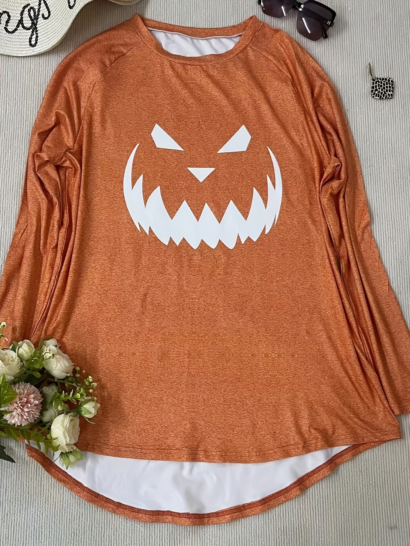 Plus size halloween store shirts