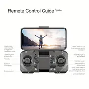 s92 remote control hd triple camera drone with dual batteries optical flow positioning headless mode wifi real time transmission smart obstacle avoidance christmas halloween thanksgiving gifts details 25