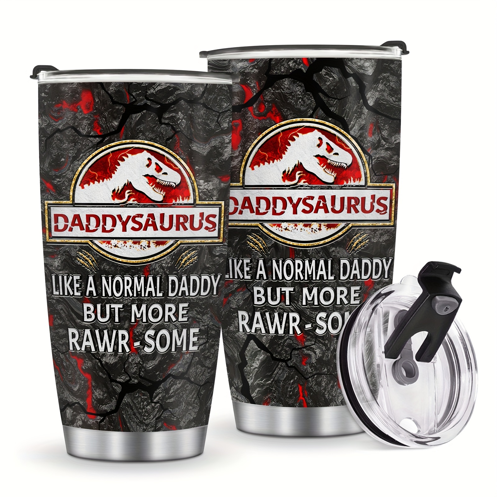 Dinosaur Tumbler Birthday Gifts For Dad/mom,unique Gifts For