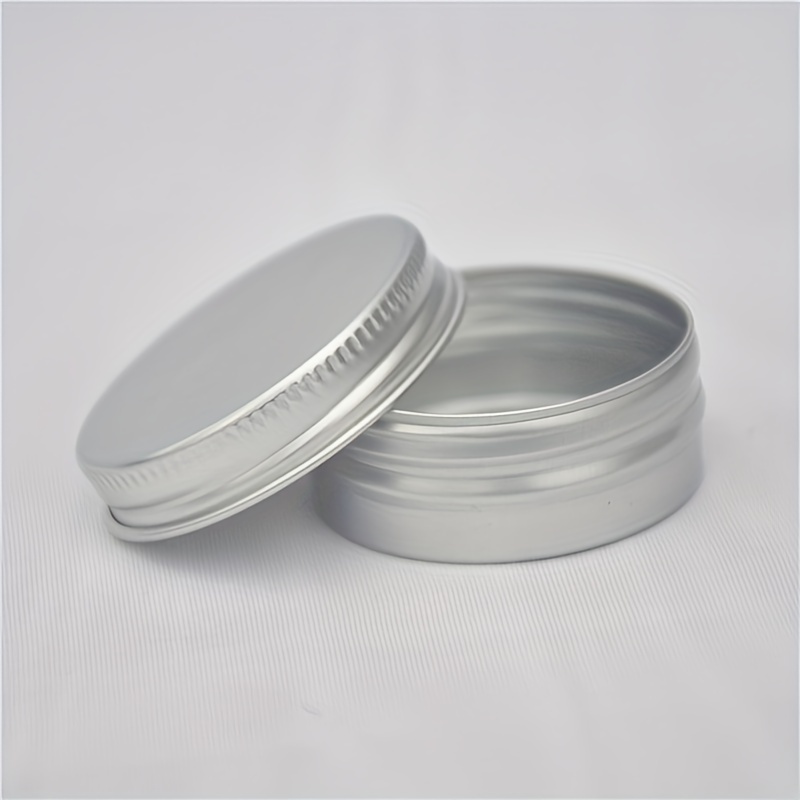 Aluminum Tin Jar Round Metal Tins With Lids Aluminum - Temu