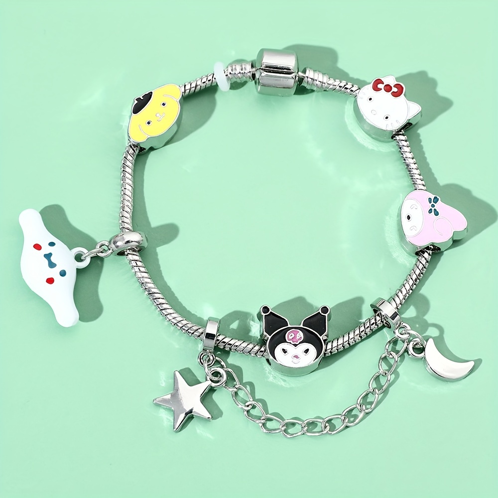 Kawaii Sanrio Charms for Jewelry Making Hello Kitty Kuromi My Melody  Pendant Cartoon Diy Accessories for Women Gift