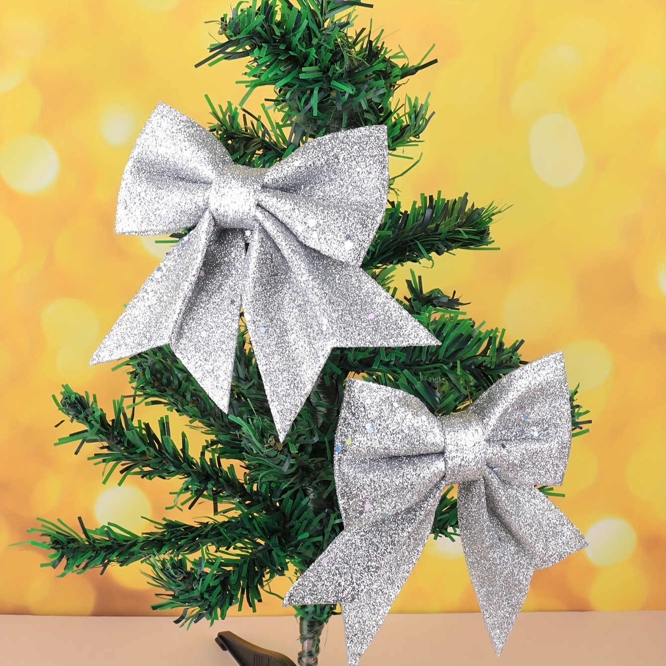 Butterfly Bow Christmas Tree Decoration Large Butterfly Bow - Temu