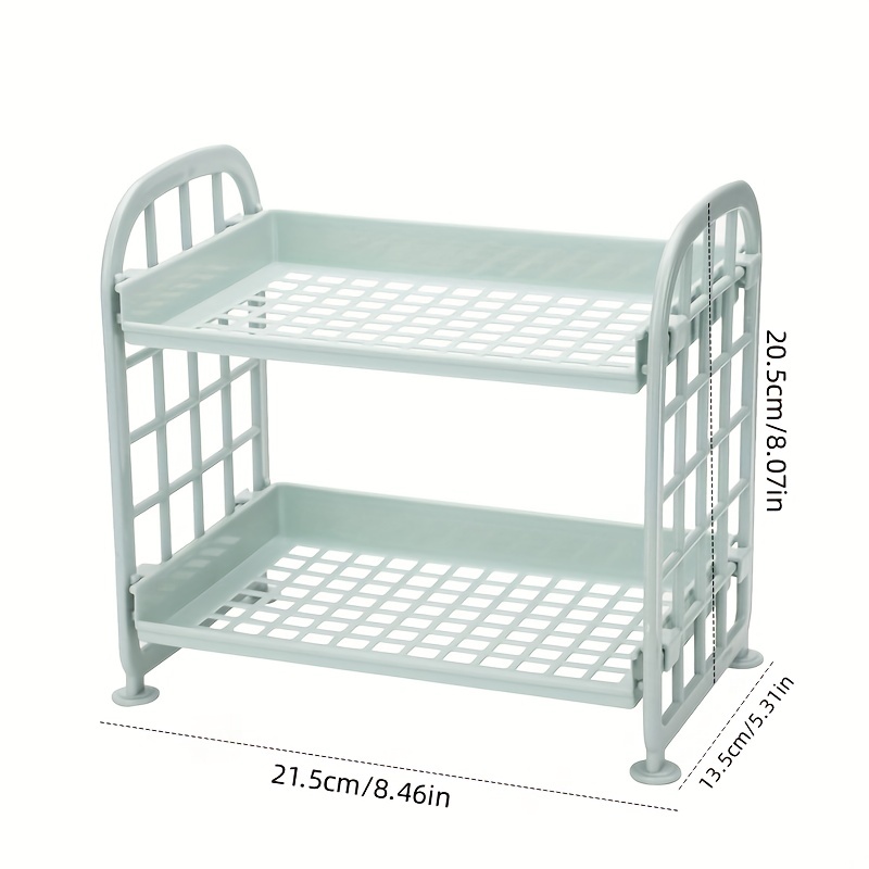 3-Layer Bathroom Rack for Cosmetics and Toiletries