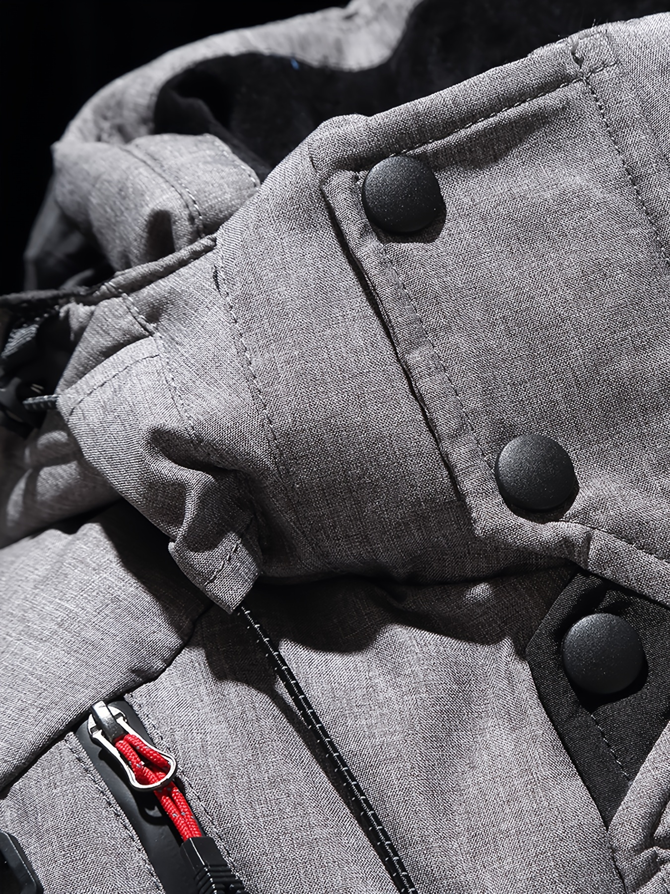 Padded jacket - Grey marl - Men