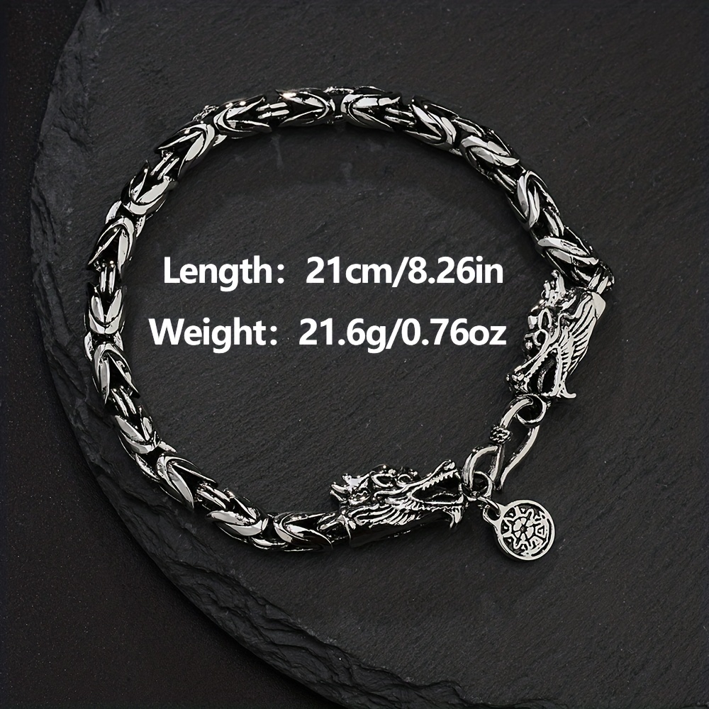 Men's Retro Dragon Bracelet