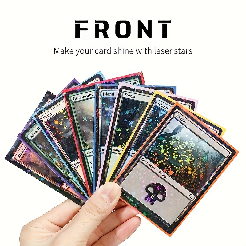 100Pcs Card Sleeves Magic Board Game Tarot Three Kingdoms Poker Cards  Protector For Ateez Stray Kids Bangtan Boys NCT Photocard - AliExpress