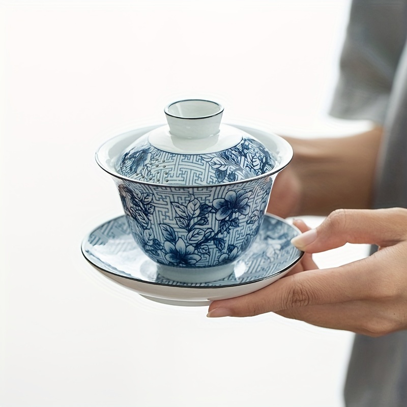 Tazza da tè porcellana bianca 