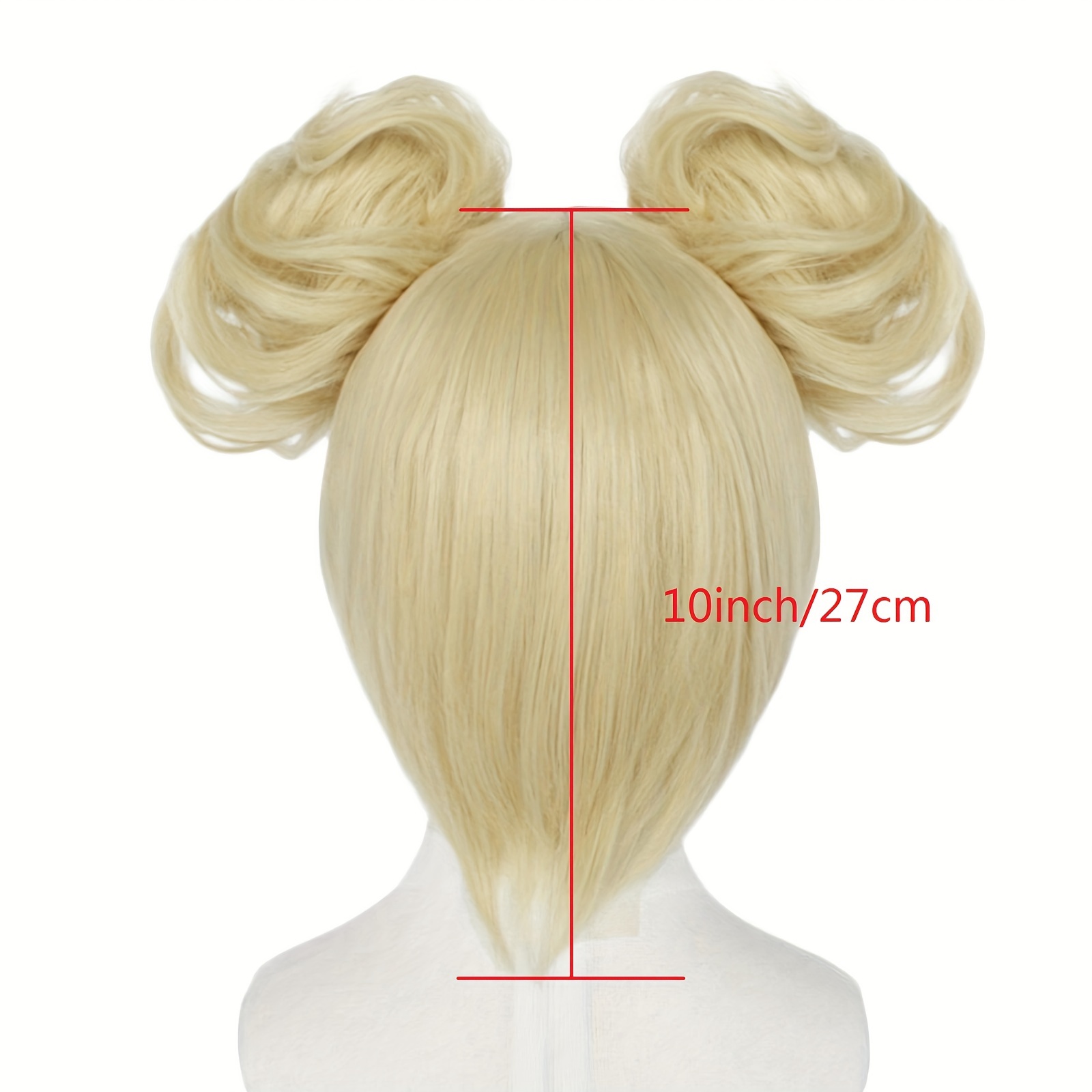 Blonde wig cheap bun