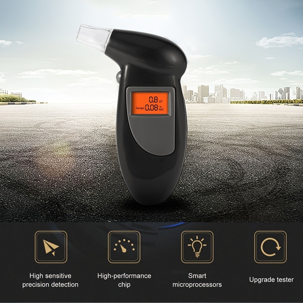 Professional Digital Breath Alcohol Tester At6000 Breath - Temu