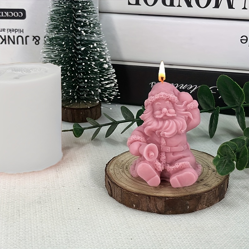 1pc, Snowflake Candle Mold, Christmas Snowflake Candle Mold, Silicone  Candle Mold, Candle Mold For Soy Wax, Aromatherapy Candle Making, Soap Mold