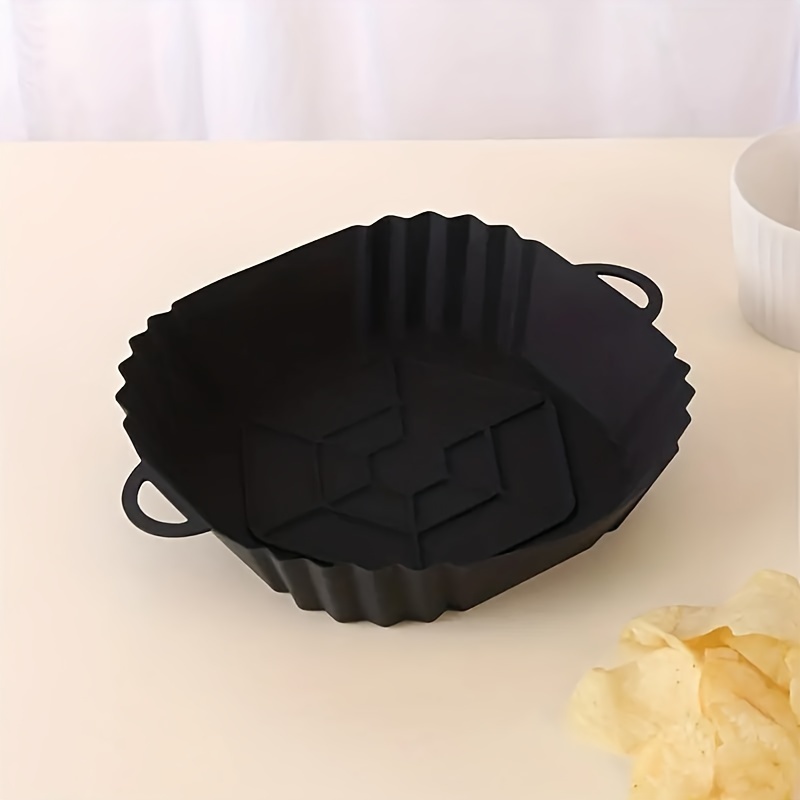 Silicone Air Fryer Liner Foldable Pet Baking Pan Silicone - Temu