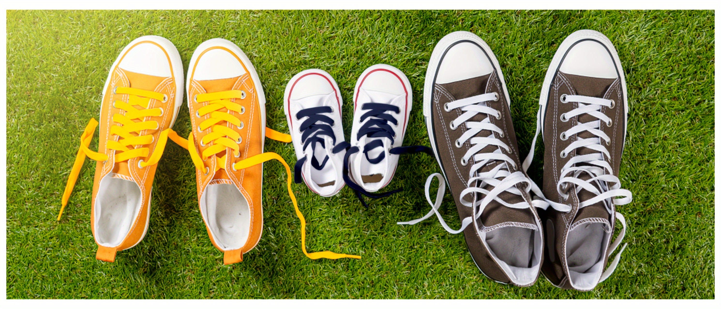 2pairs 0.79 Cm Wide Flat Shoe Laces For Sneakers, Shoelaces For Sneakers, Athletic Running Shoes Boot Strings