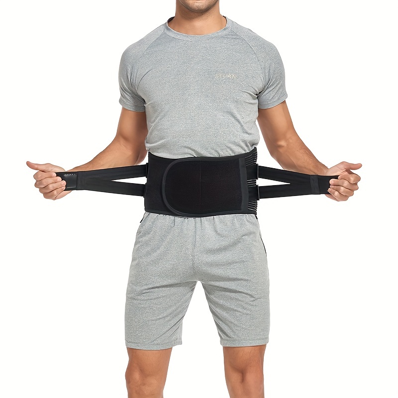 Male Waist Trainer Workout Waist Corset Vest Man Lumbar Shapewear Shirt, xL