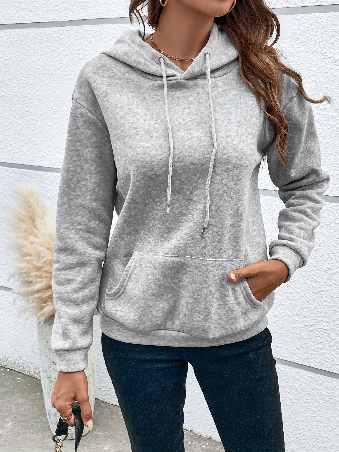Sweat Shirt Women'S, Casual Fashion Long Sleeve Solid Color Zip Sweatshirt  Top Light Academia Clothing Womens Fall 2023 Ladies Clothes Tops Pullover