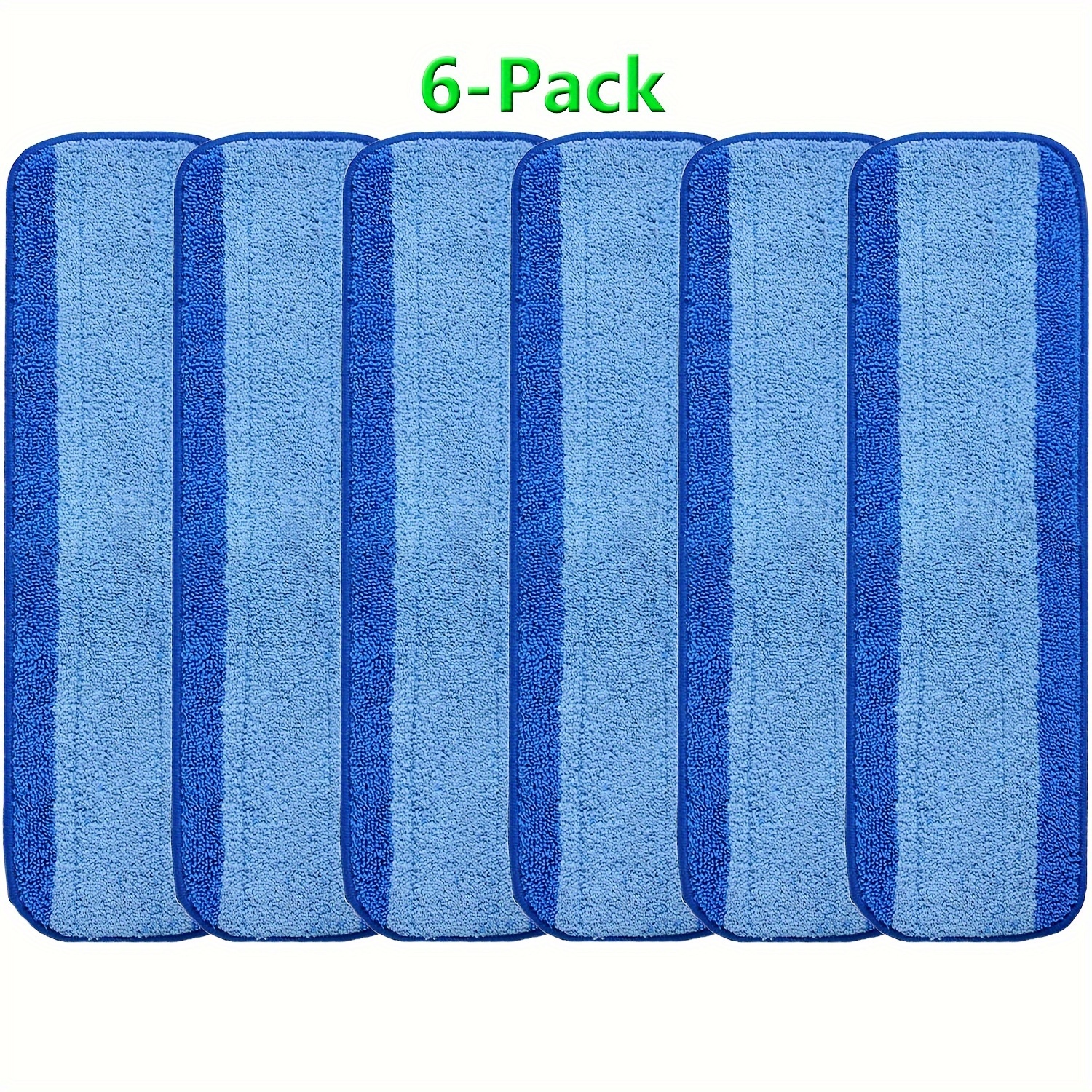 18 Microfiber Wet Mop Pads  Replacement Pads (3 Pack