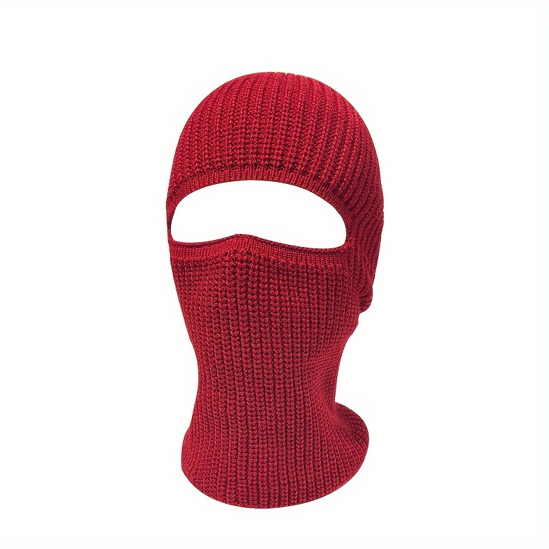 TopHeadwear's 3 Hole Face Ski Mask, - Red