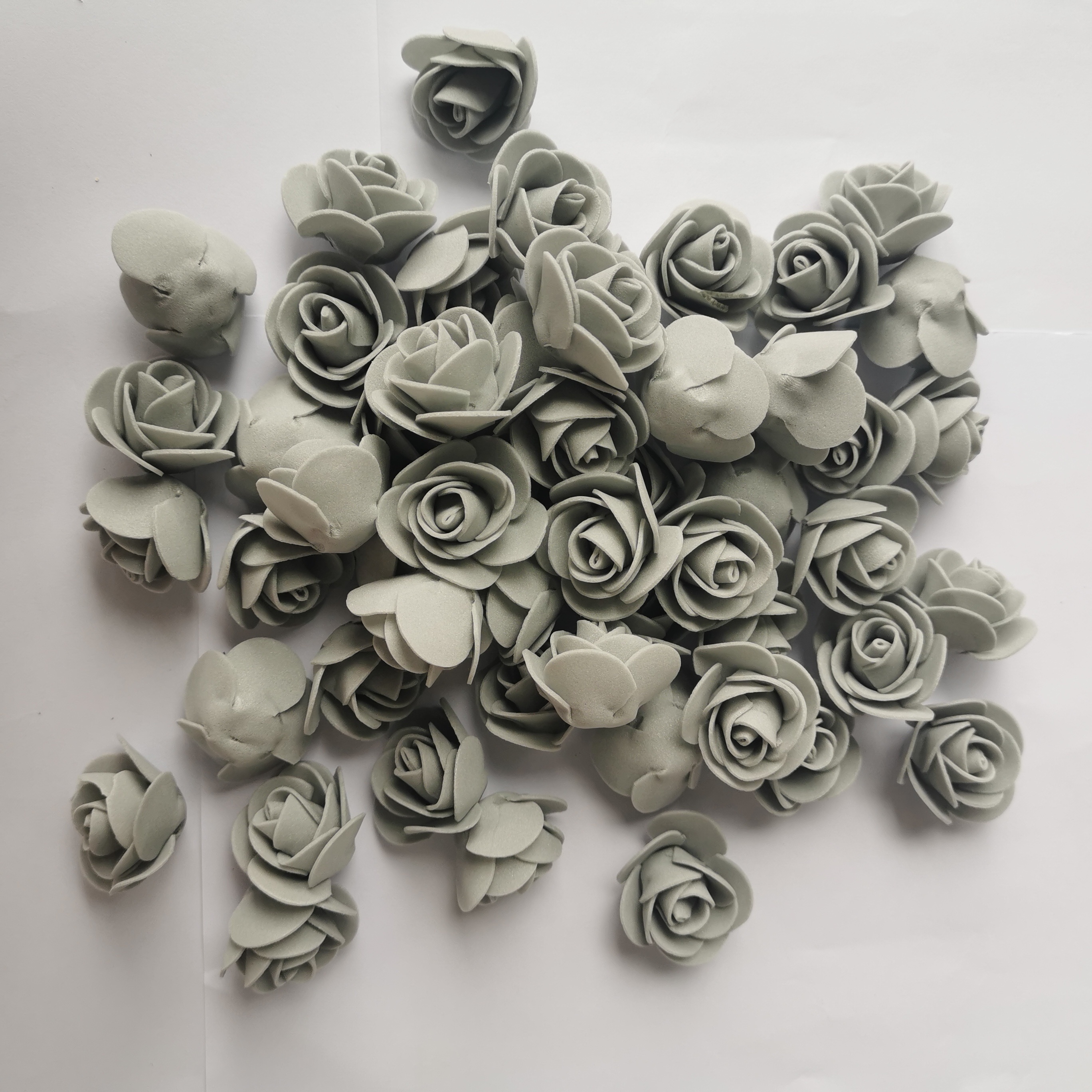 Foam Flower Foam Rose Flower Foam Rose Head Rose Bears - Temu