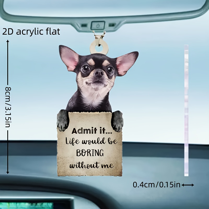 Adorable Swinging Puppy Dog Car Pendant The Perfect Car - Temu