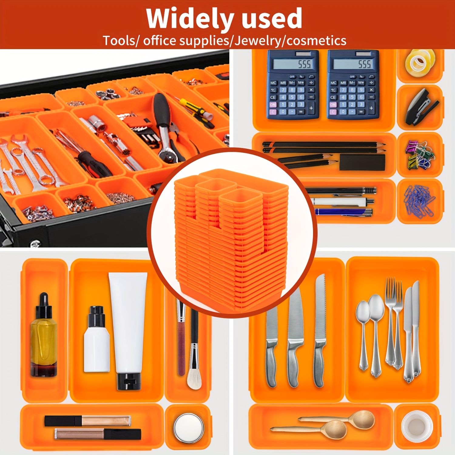 Plywood Tool Box/Drawer/Carton for Storage Gadgets Tools Screws Rules  Scissors VT02