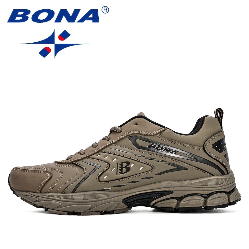 Bona Zapatillas De Running Transpirables Para Hombre Temu