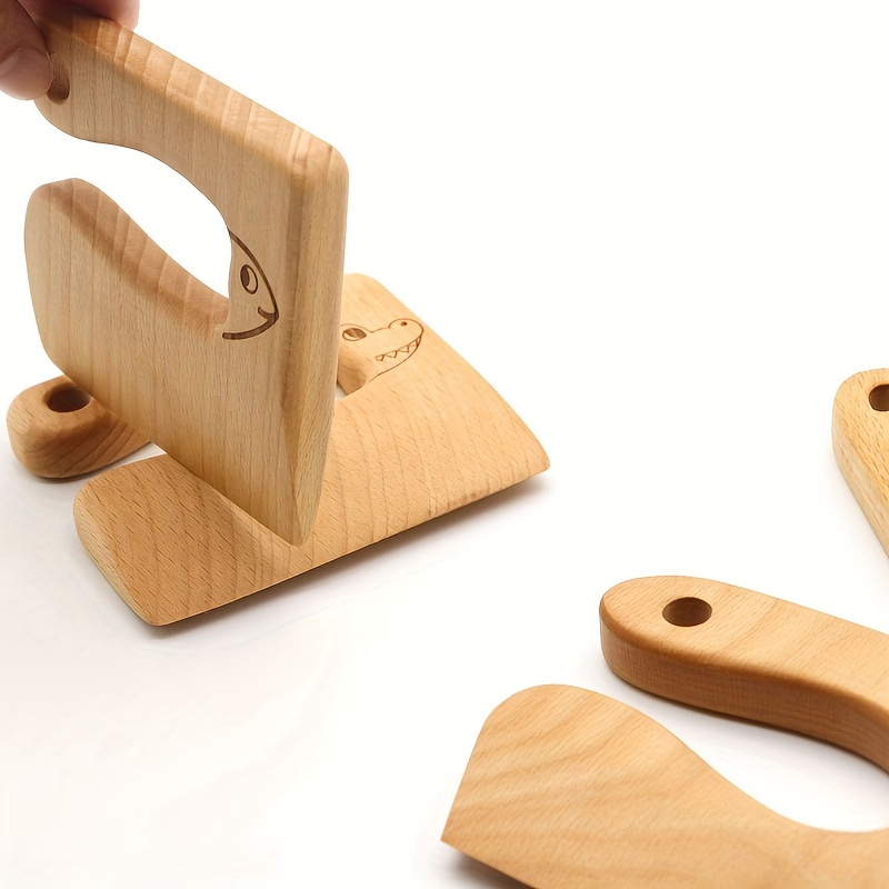 Mini Holz kinderutensilien Montessori messer Kleinkinder - Temu