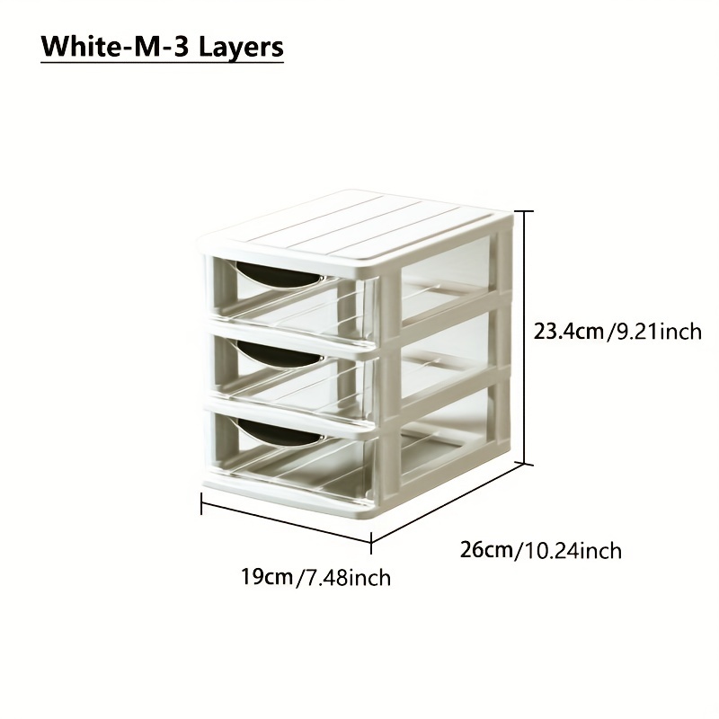 3 4 5 tier stackable drawer organizer set   and rust resistant   plastic storage drawers for home office bathroom dorm multifunctional for clothing makeup stationery storage