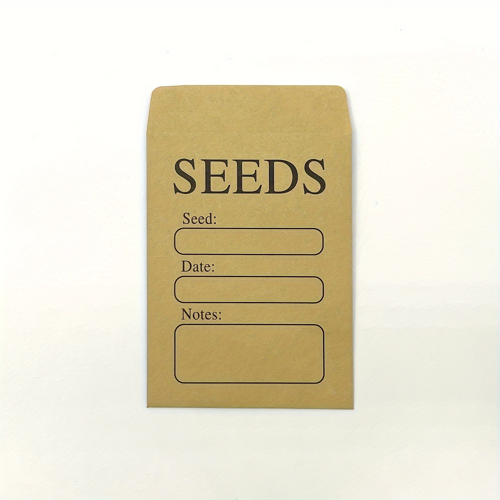 20pcs, Seed Envelopes, Resealable Seed Packets Envelope Self Adhesive  Sealing Seed Saving Envelopes Small Brown Paper Seed Storage Envelopes For  Colle